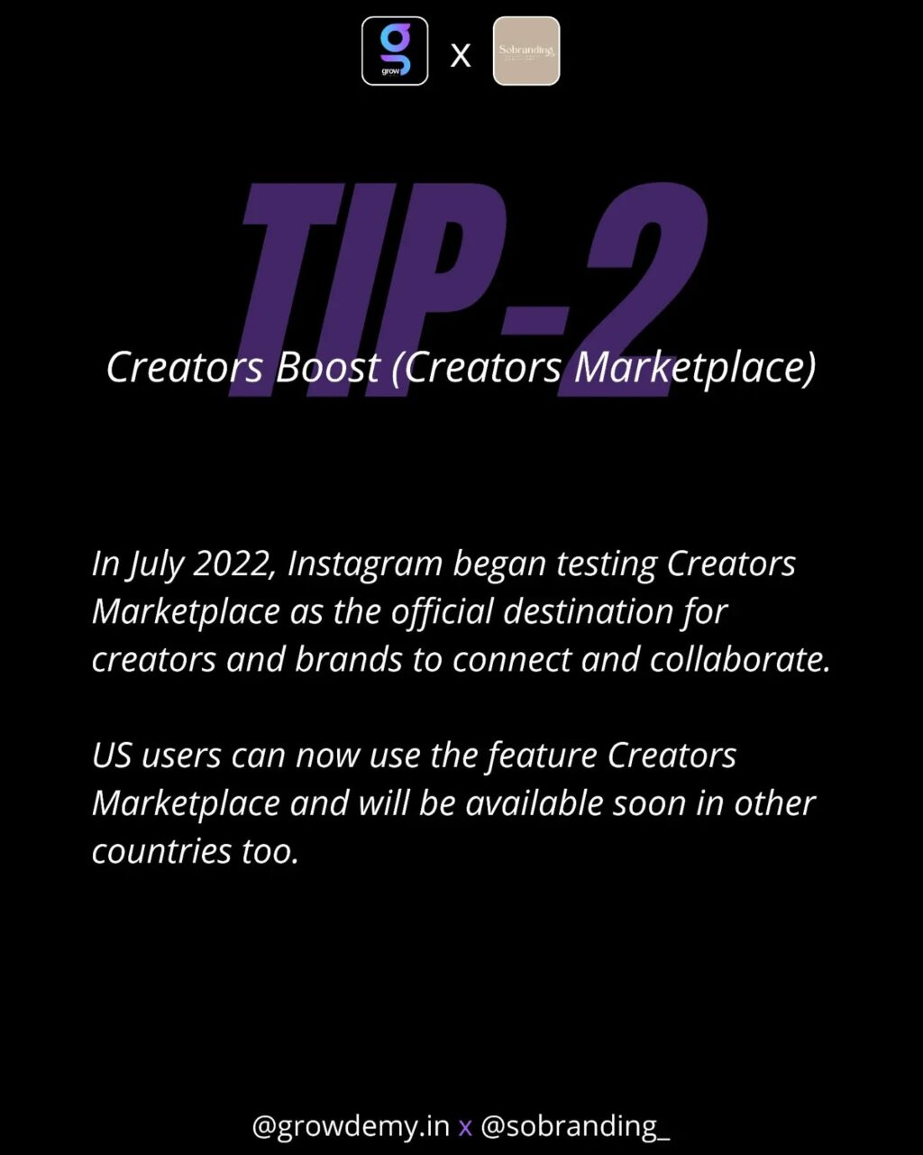 Instagram post from adcreator.ai. This post is in position 3.
