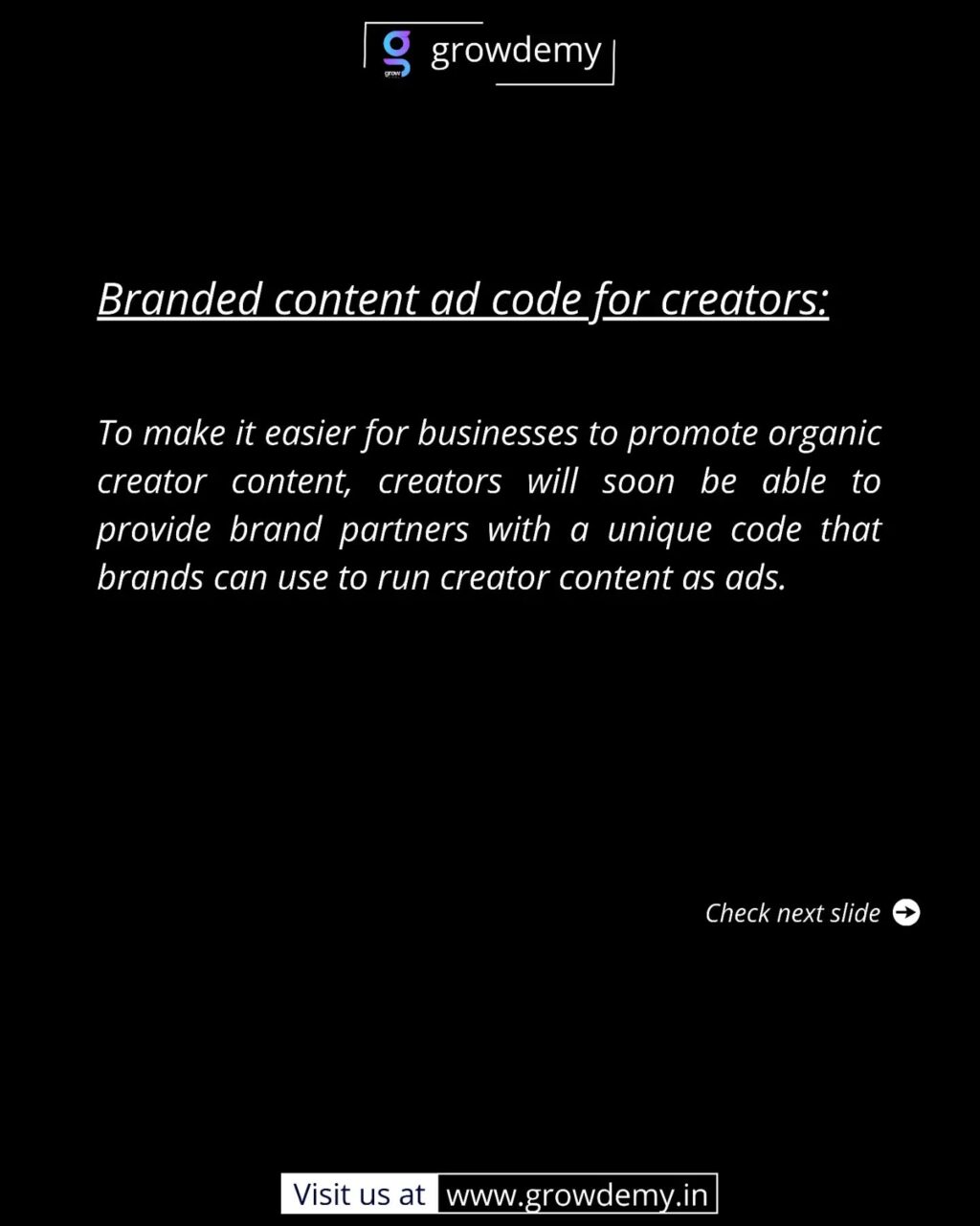 Instagram post from adcreator.ai. This post is in position 7.