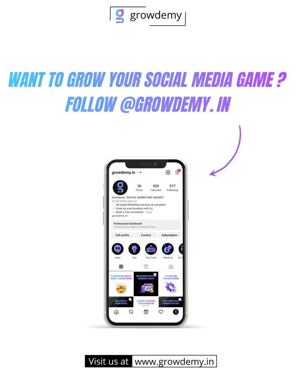 Instagram post from adcreator.ai. This post is in position 9.