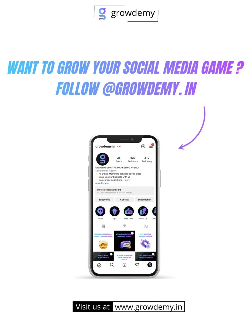 Instagram post from adcreator.ai. This post is in position 9.